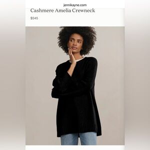 Jenni Kayne Amelia Cashmere Sweater XXS